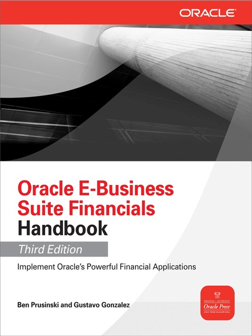 Title details for Oracle E-Business Suite Financials Handbook by Ben Prusinski - Available